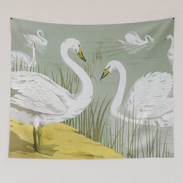 Item preview, Cygne sauvage from L'animal dans la décoration (1897) illustrated by Maurice Pillard Verneuil. designed and sold by amrmab.