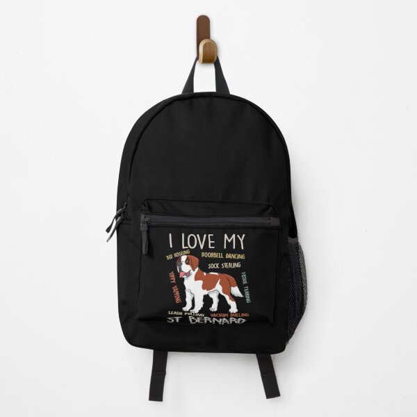 Item preview, I Love My St Bernard Dog Lover Mom Dad Cute Funny Gift designed and sold by rafaeltto.