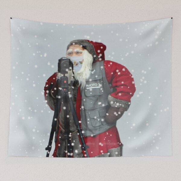Item preview, Are you smiling under that mask Rudolph? designed and sold by missmoneypenny.