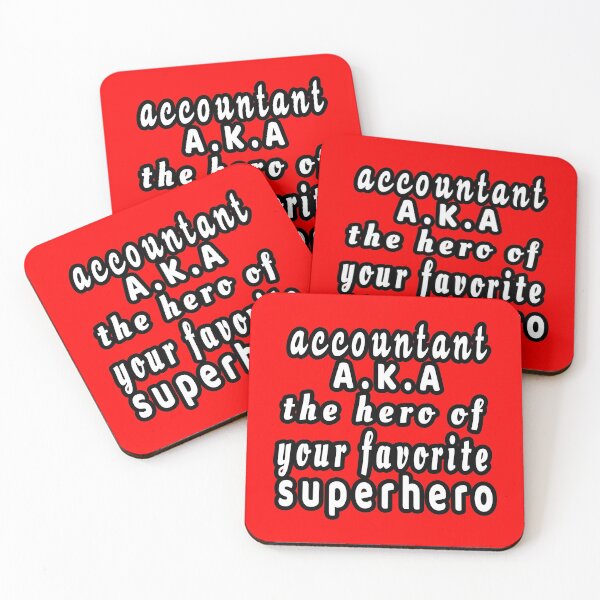 Item preview, The hero of your favorite superhero | funny accountant tribute designed and sold by clewzo.