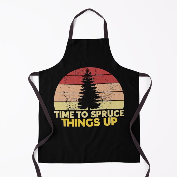 Item preview, Time To Spruce Things Up Funny Christmas Pun designed and sold by juvajay.