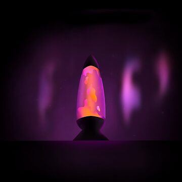 Lava lamp deals in dark room