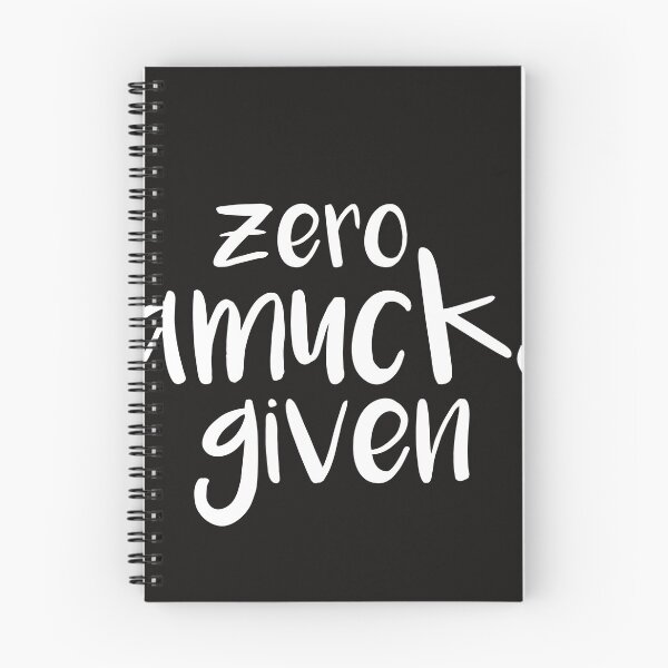 Item preview, Zero amucks given designed and sold by manardesign.