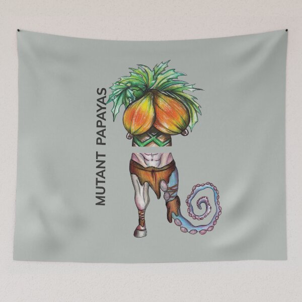 Item preview, MUTANT PAPAYAS by FrankenDuo washed khaki designed and sold by FrankenDuo.