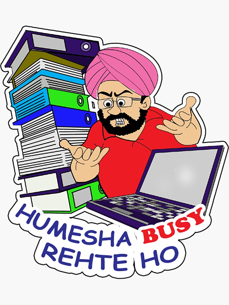 "INDIAN COMIC CHARACTER." Sticker for Sale by puspenroy | Redbubble