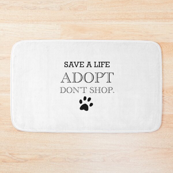 Item preview, Adopt don’t shop designed and sold by Sarah-Wilde.