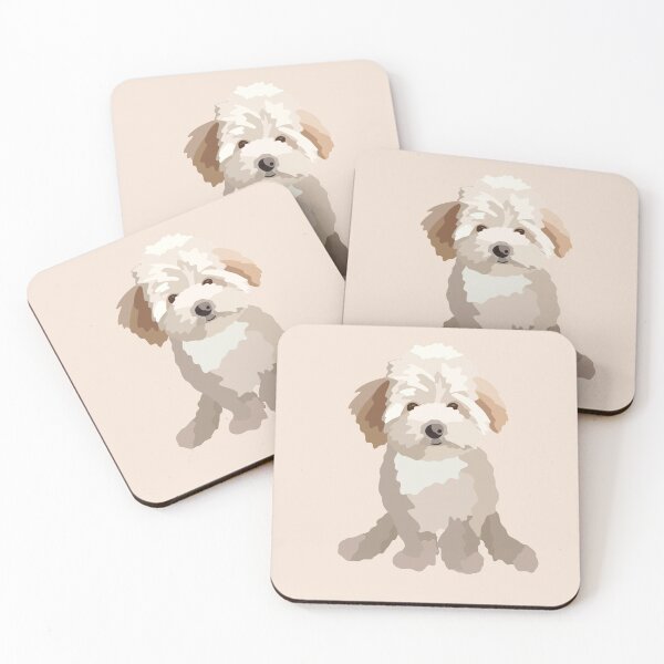 Item preview, Maltipoo Thunder Dog Portrait Digital Illustration designed and sold by sherylwylie.