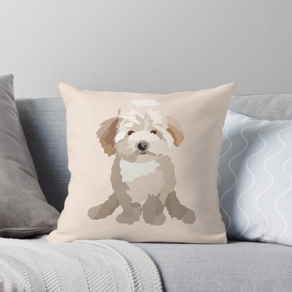 Item preview, Maltipoo Thunder Dog Portrait Digital Illustration designed and sold by sherylwylie.