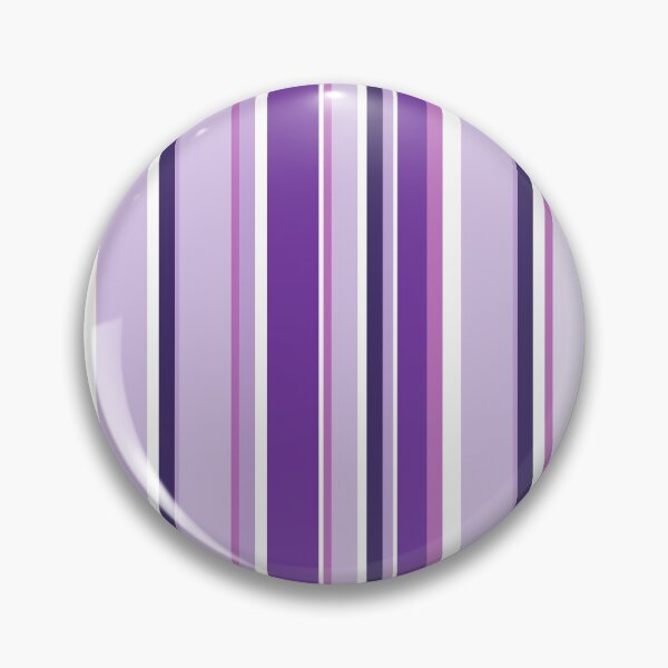 Item preview, Preppy Purple Plum Violet Lilac Stripes designed and sold by IamTrending.