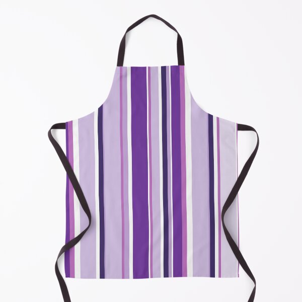 Item preview, Preppy Purple Plum Violet Lilac Stripes designed and sold by IamTrending.