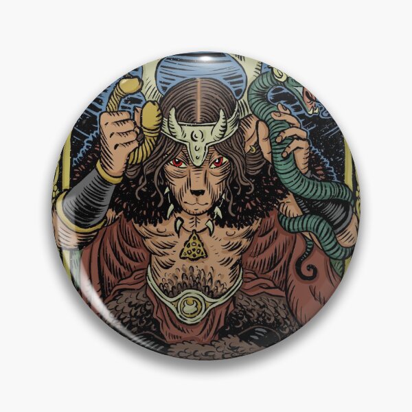 Item preview, Cernunnos the Horned God designed and sold by GoodfellowArt.