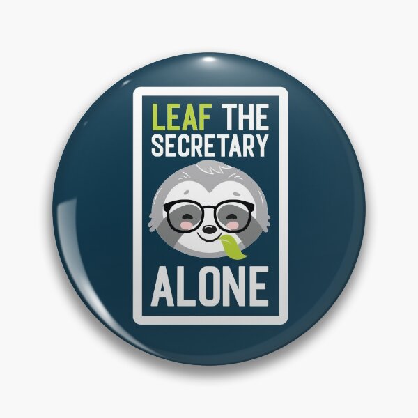 Item preview, Funny Secretary Pun - Leaf me Alone - Gifts for Secretaries designed and sold by betternotes.