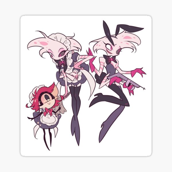 Hazbin Maids Sticker