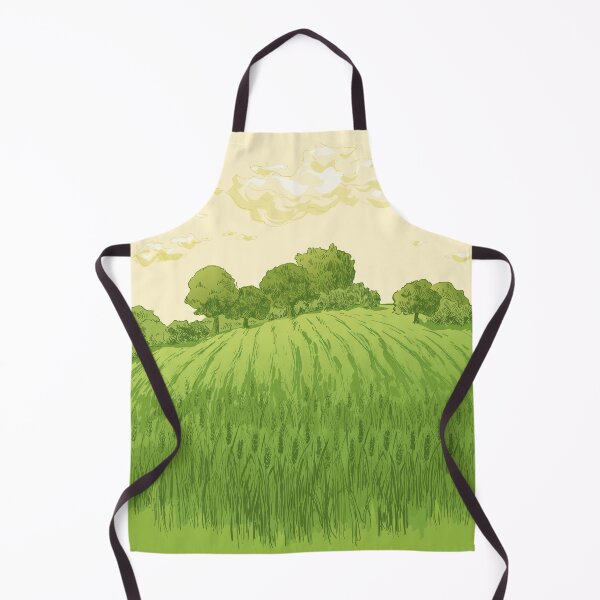 Item preview, Watercolor Country Landscape designed and sold by Vector Scout Lab.