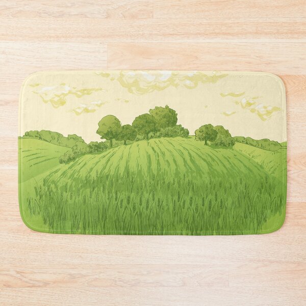 Item preview, Watercolor Country Landscape designed and sold by Vector Scout Lab.