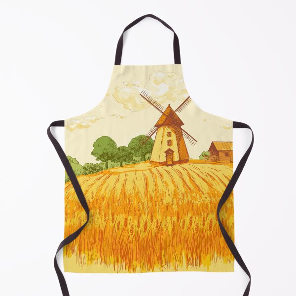 Item preview, Watercolor Countryside Landscape designed and sold by Vector Scout Lab.