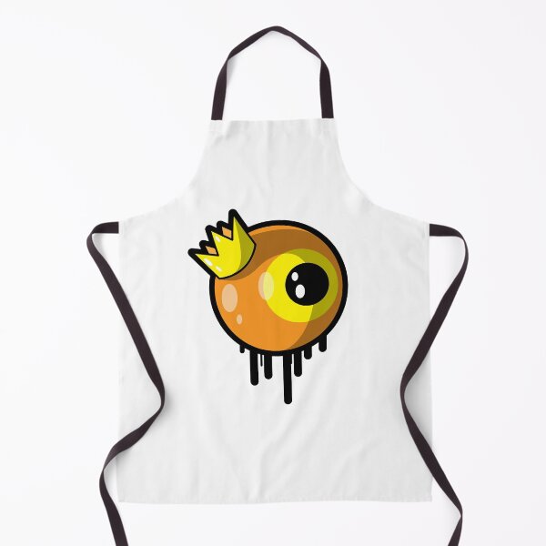 Item preview, Dripping Orange Eyeball With Crown designed and sold by swiftyspade.