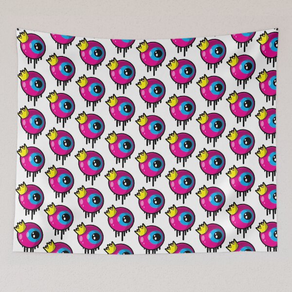 Item preview, Pink Dripping Eyeball With Crown designed and sold by swiftyspade.