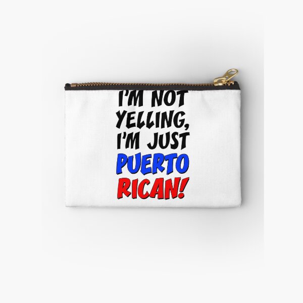 Item preview, Not Yelling I'm Puerto Rican designed and sold by jaycartoonist.