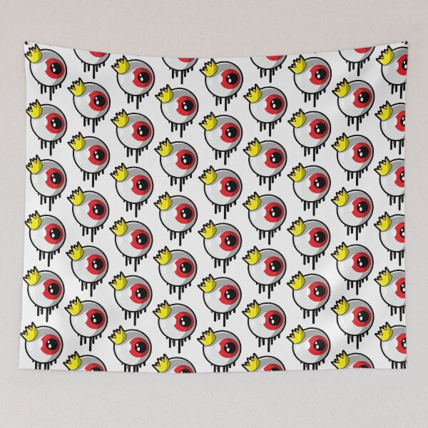 Item preview, Dripping White Eyeball With Crown designed and sold by swiftyspade.