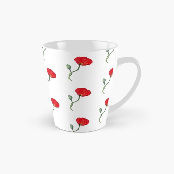 Item preview, Poppy flower in juicy red color designed and sold by Cacatuart.