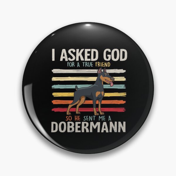 Item preview, Dobermann Dog Lover Mom Dad Cute Funny Gift designed and sold by rafaeltto.