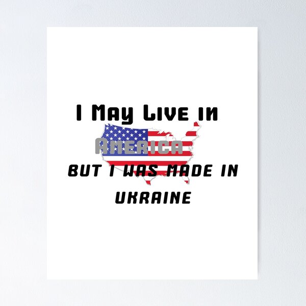 Aperçu de l'œuvre ukrianian l pround us and ukrian l Made is UK l Made in Ukraine créée et vendue par Apiwut Chuenjit.