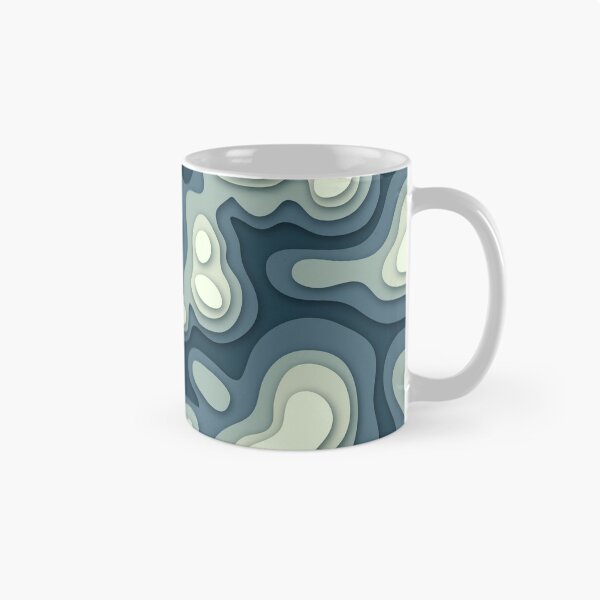 Item preview, 3D Papercut Topographic Terrain designed and sold by Vector Scout Lab.
