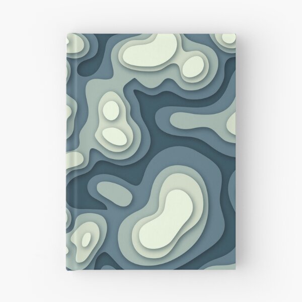 Item preview, 3D Papercut Topographic Terrain designed and sold by Vector Scout Lab.
