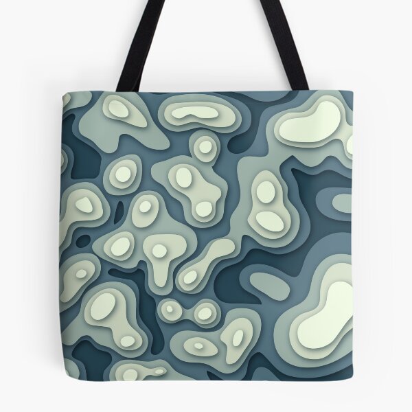 Item preview, 3D Papercut Topographic Terrain designed and sold by Vector Scout Lab.