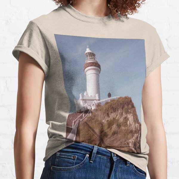 Vintage Cape Byron Lighthouse Classic T-Shirt