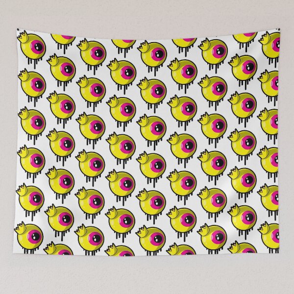 Item preview, Dripping YellowEyeball With Crown designed and sold by swiftyspade.