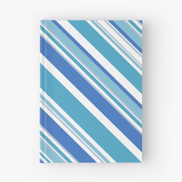 Item preview, Preppy Summer Nautical Beach Teal Blue White Stripes designed and sold by IamTrending.