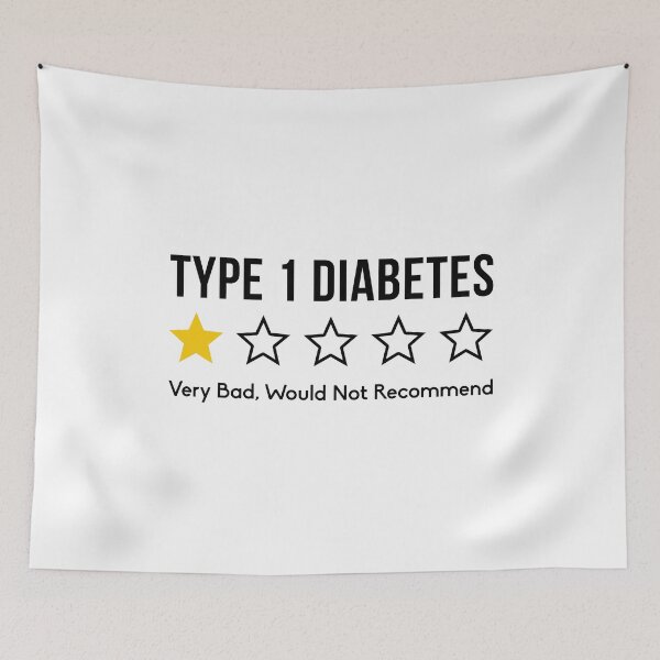 Artikelvorschau, Typ-1-Diabetes sehr schlecht, würde ich nicht empfehlen – Diabetes-Aufklärung entworfen und verkauft von T-shirt For You.
