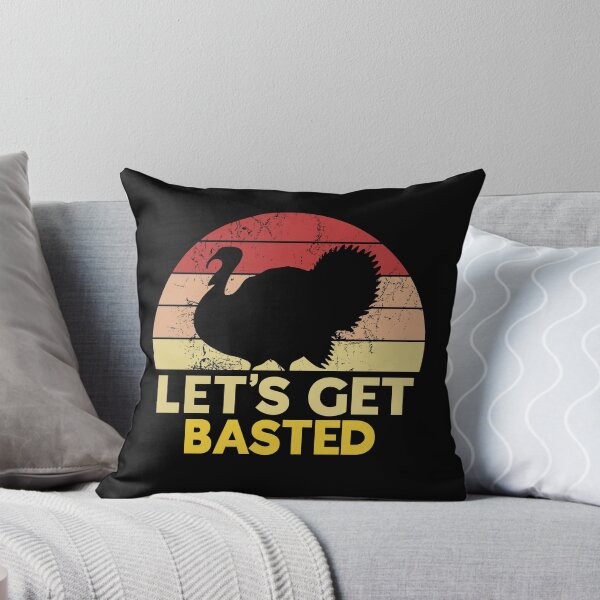 Item preview, Let's Get Basted Funny Thanksgiving Pun designed and sold by juvajay.