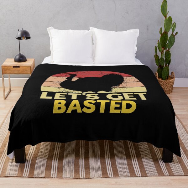Item preview, Let's Get Basted Funny Thanksgiving Pun designed and sold by juvajay.