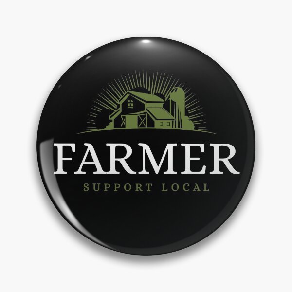 Item preview, Farmer Support Local Farm House designed and sold by jacks-tees.