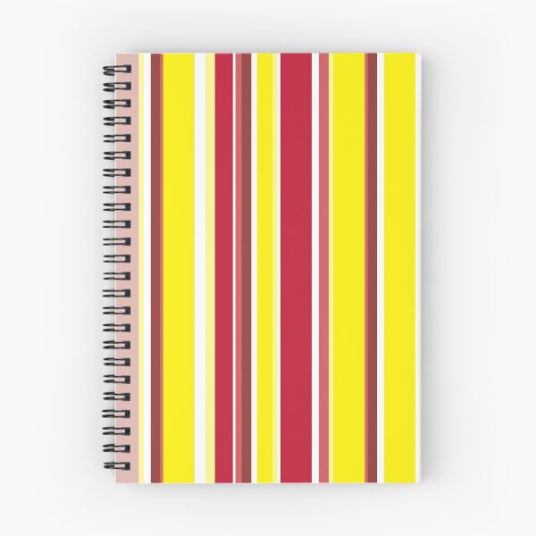 Item preview, Preppy 1980s Red Yellow Pink Stripes designed and sold by IamTrending.