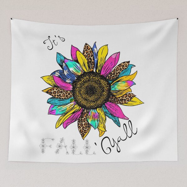 Item preview, It's fall 'yall.pretty sunflower  with patterns in petals... designed and sold by Moussa  Sussi.