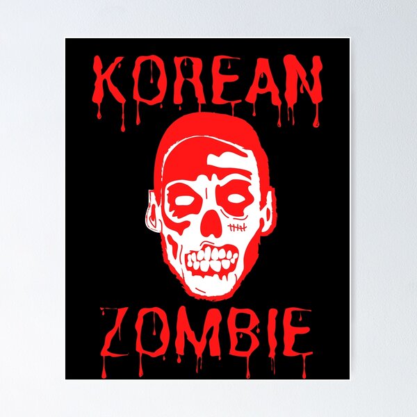 Item preview, The Korean Zombie designed and sold by The Sober Art.