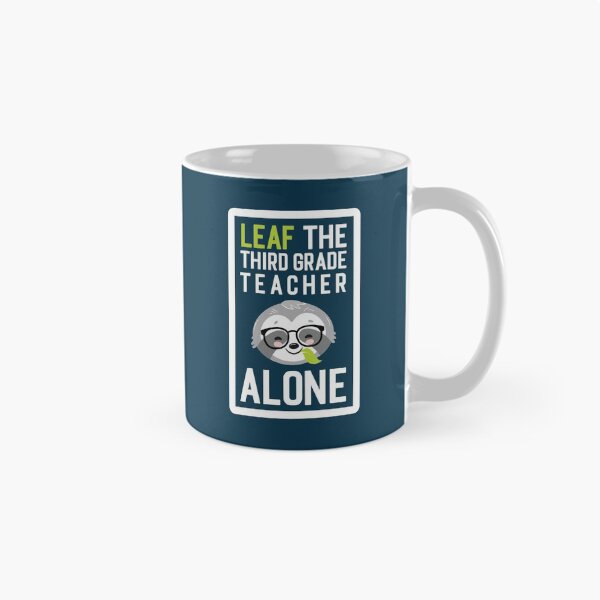 Item preview, Funny Third Grade Teacher Pun - Leaf me Alone - Gifts for Third Grade Teachers designed and sold by betternotes.