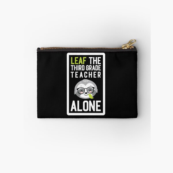 Item preview, Funny Third Grade Teacher Pun - Leaf me Alone - Gifts for Third Grade Teachers designed and sold by betternotes.