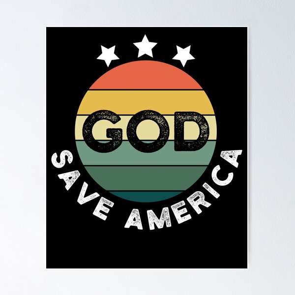 Item preview, God Save America designed and sold by XYZ Studio.