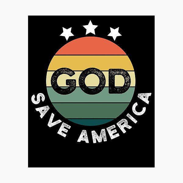 Item preview, God Save America designed and sold by XYZ Studio.