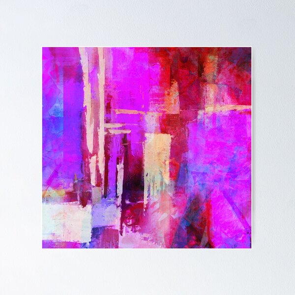 Item preview, Lush Magenta Abstract  designed and sold by PlanetLucky.