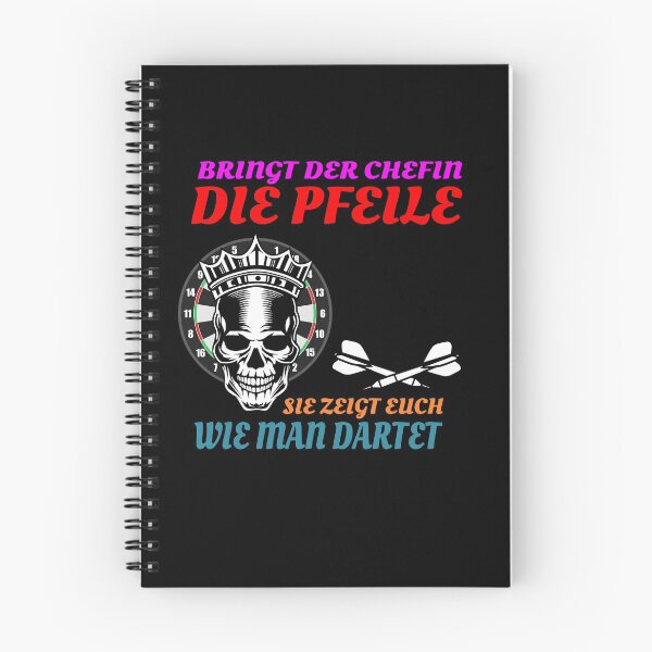Artikelvorschau, Darts Chefin Spruch - Dartspielerin Dart Dartpfeil entworfen und verkauft von Ibu83.