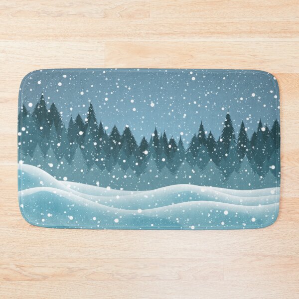 Item preview, Realistic Snowfall Landscape designed and sold by Vector Scout Lab.