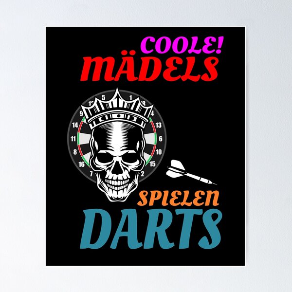 Item preview, Cool Girls Darts - Dart Player Dart Dart designed and sold by Ibu83.