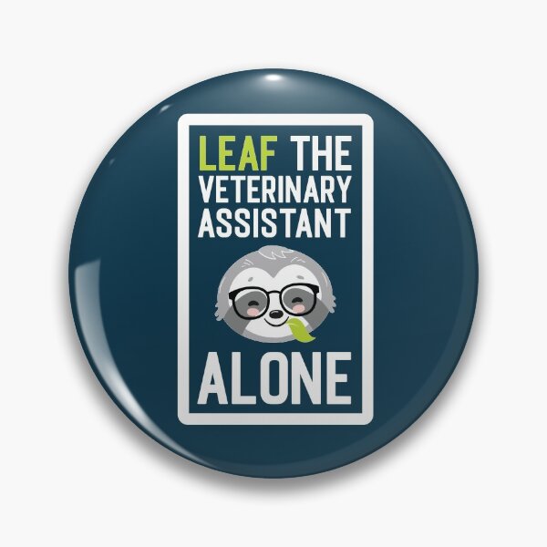 Item preview, Funny Veterinary Assistant Pun - Leaf me Alone - Gifts for Veterinary Assistants designed and sold by betternotes.