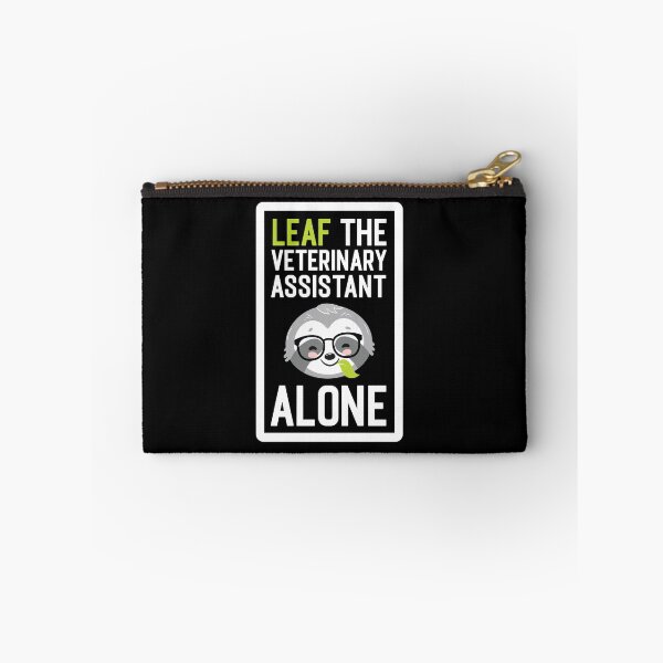 Item preview, Funny Veterinary Assistant Pun - Leaf me Alone - Gifts for Veterinary Assistants designed and sold by betternotes.